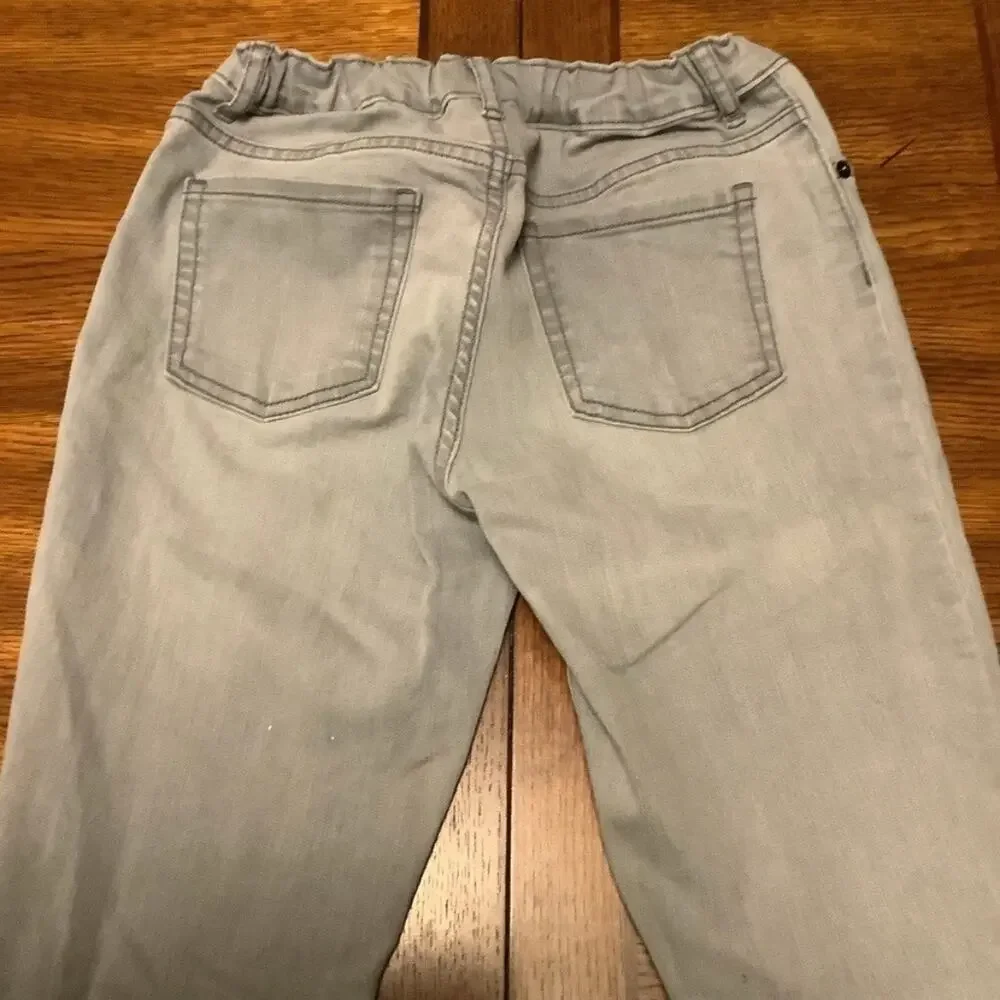 The CHILDREN’S PLACE Super Skinny Jeans Light Gray Size 14 (Girls)